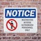 Signmission Restricted Access Authorized OSHA Notice Sign, Plastic, 10in W x 7in L, 2PK OS-2PACK-NS-P-710-L-18065 - alternate 7